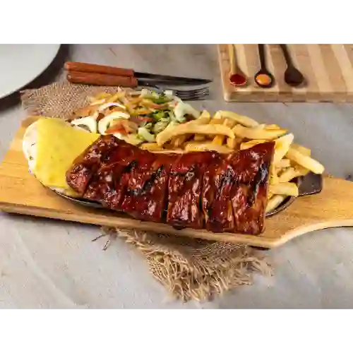 Costillas a la Bbq