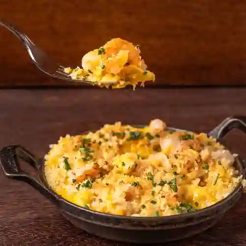 Mac And Cheese con Langostinos