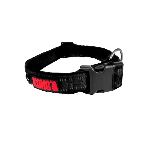 Kong Collar Para Perro Negro XL