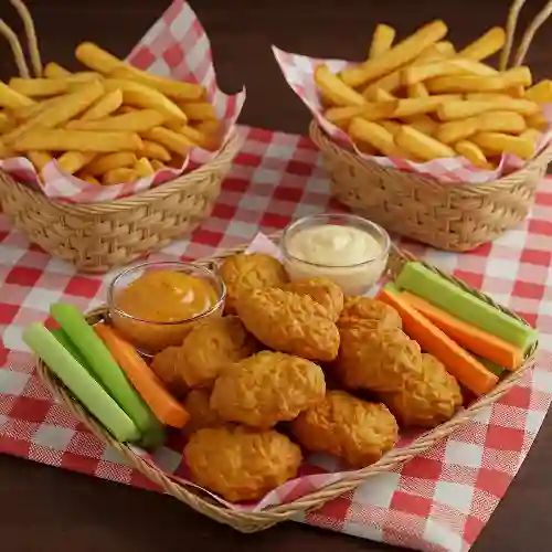 20 Piezas de Boneless en Combo