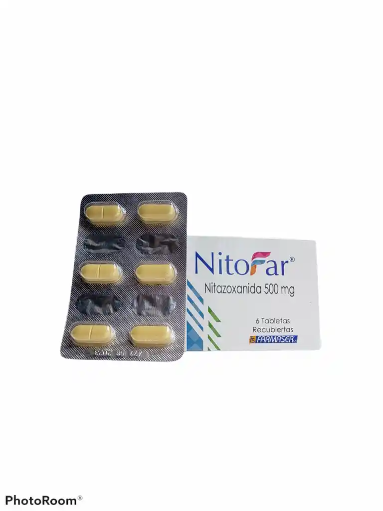 Cruz Verde Nitofar 500 Mg Tab Rec Caj X 6