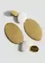 Pendientes Triana Oro Talla 99 Mujer Mango