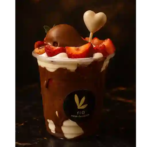 Fresas con crema baileys 9oz