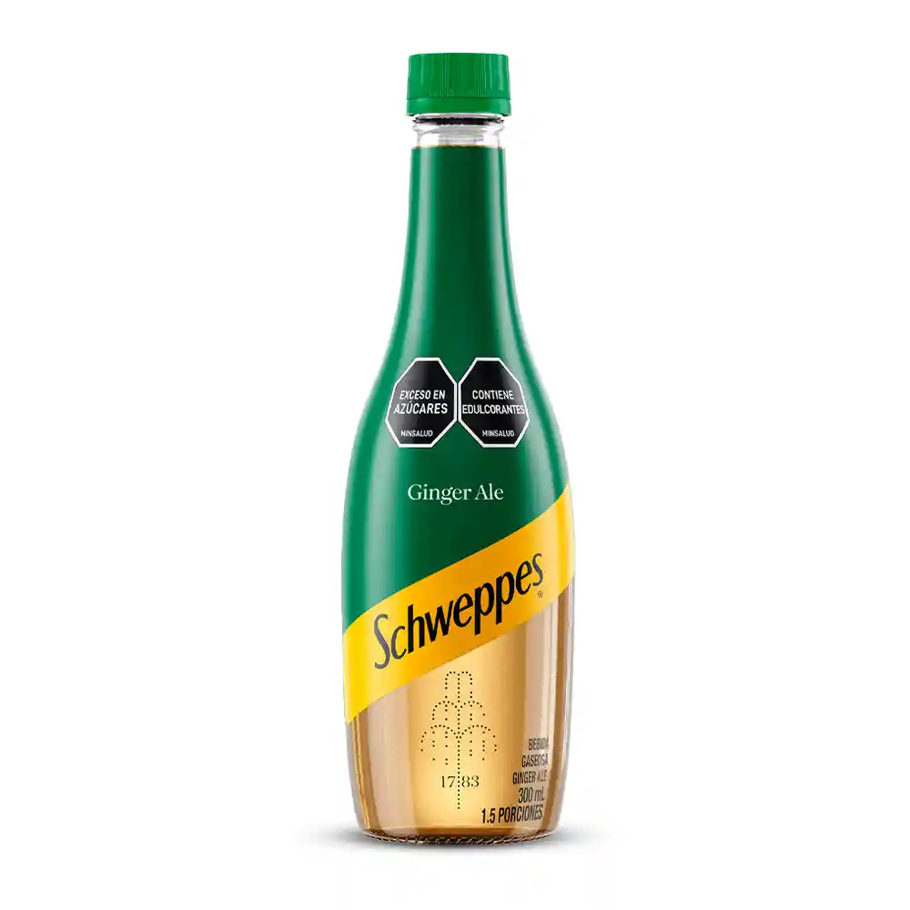 Schweppes Gaseosa Ginger Ale 300 mL