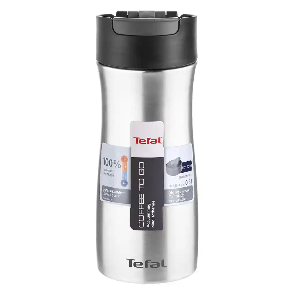 Termo Coffee to go Gris 0.3 L