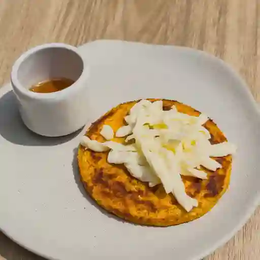 Arepa de chontaduro