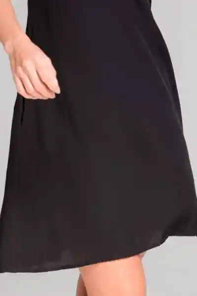 Vestido Prana Color Negro Talla XL Ragged