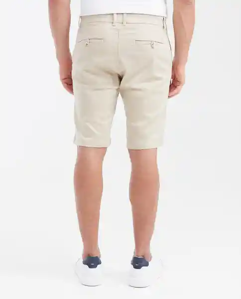 Short Colors Rocket Beige Perlado Claro Talla 28 Chevignon
