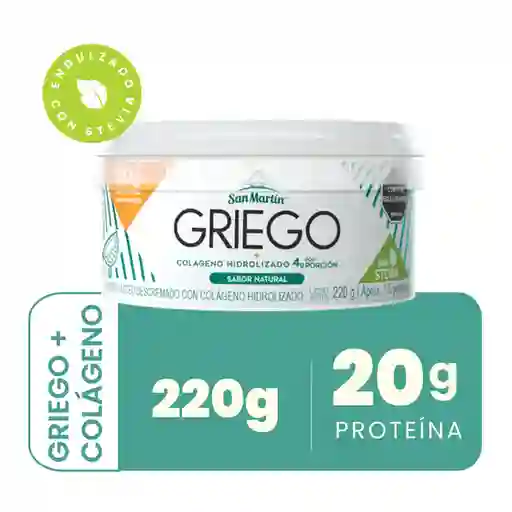 San Martin Yogurt Griego con Colágeno