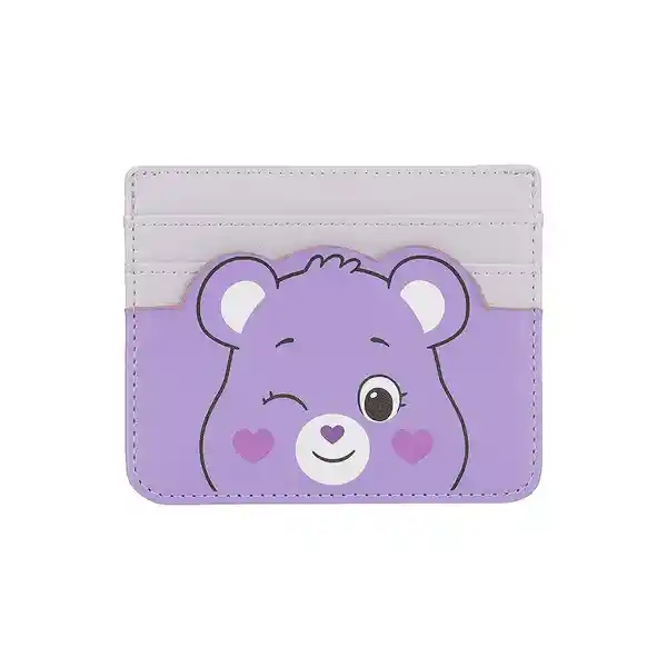 Tarjetero Colección Care Bears Morado Miniso