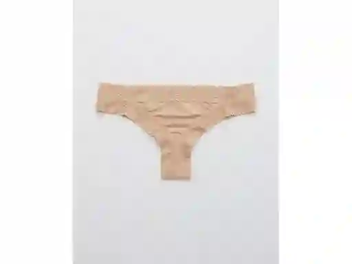American Eagle Tanga Aerie Sunnie Blossom Nude Natural Small