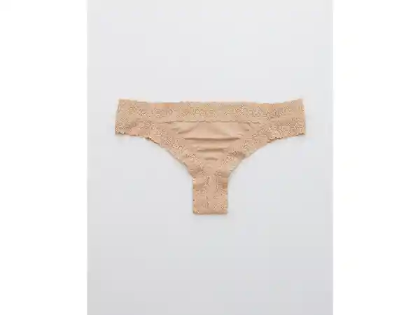 American Eagle Tanga Aerie Sunnie Blossom Nude Natural Small