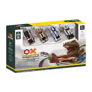 Ox Toys Pista Dinosaurio Con Carros