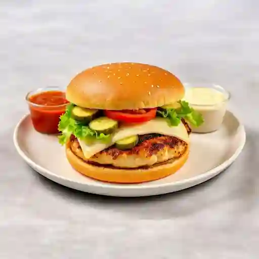 Hamburguesa de pollo