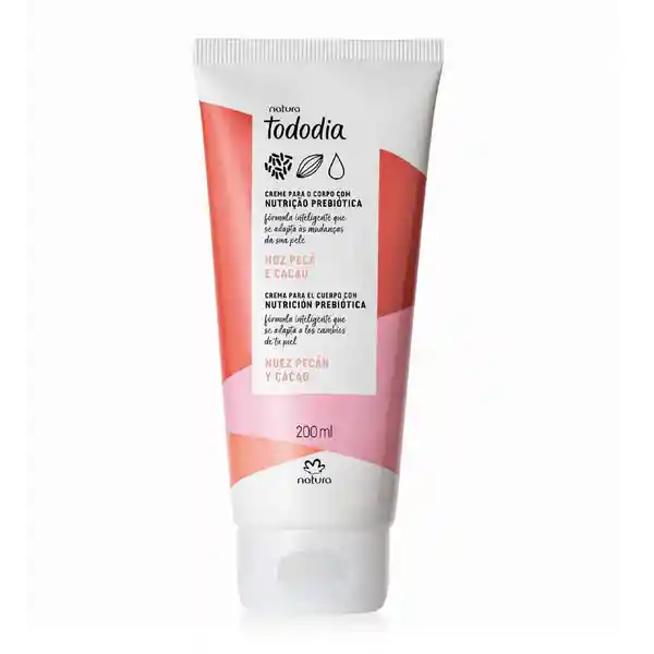 Crema Nutritiva Corporal Nuez Pecán y Cacao Tododia