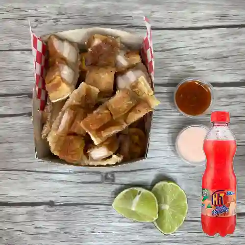 Combo Chicharrón + Hit Tropical 500 ml