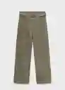 Jean Julia Khaki Talla 38 Mujer Mango
