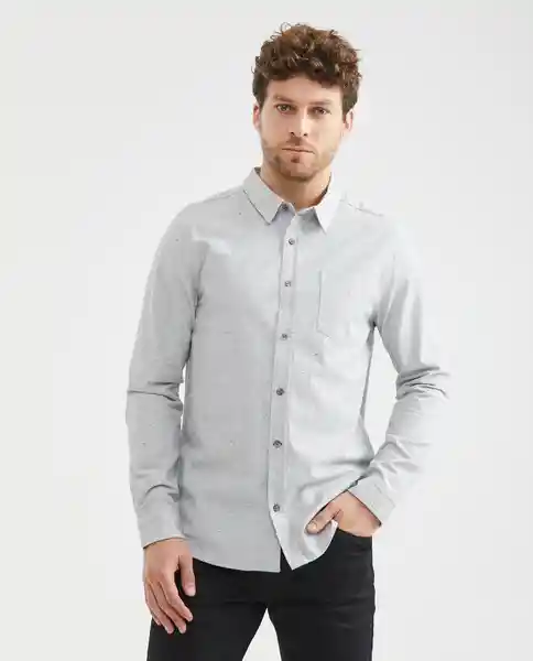 Camisa Neeps Manga Larga Negro Sombrío Ultraoscuro T.L Chevignon