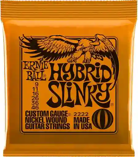 Ernie Ball Encordado Guitarra Eléctrica 2222 9-46