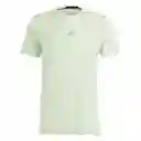 Adidas Camiseta D4T Hr Tee Hombre Verde Talla L Ref: IS3710
