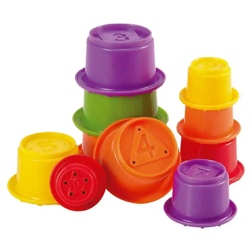 Infantoys Set de Cubos- Aros y Copas Par Jgep0125t2