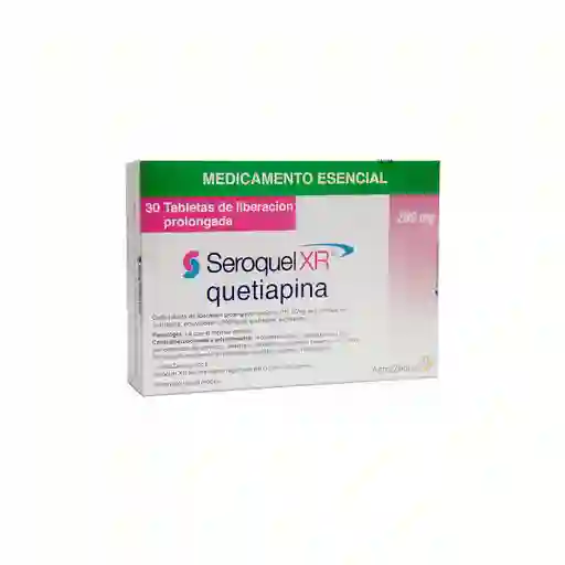Seroquel Satrazeneca 200Mg Caja X 30 Comprimidos Quetiapina
