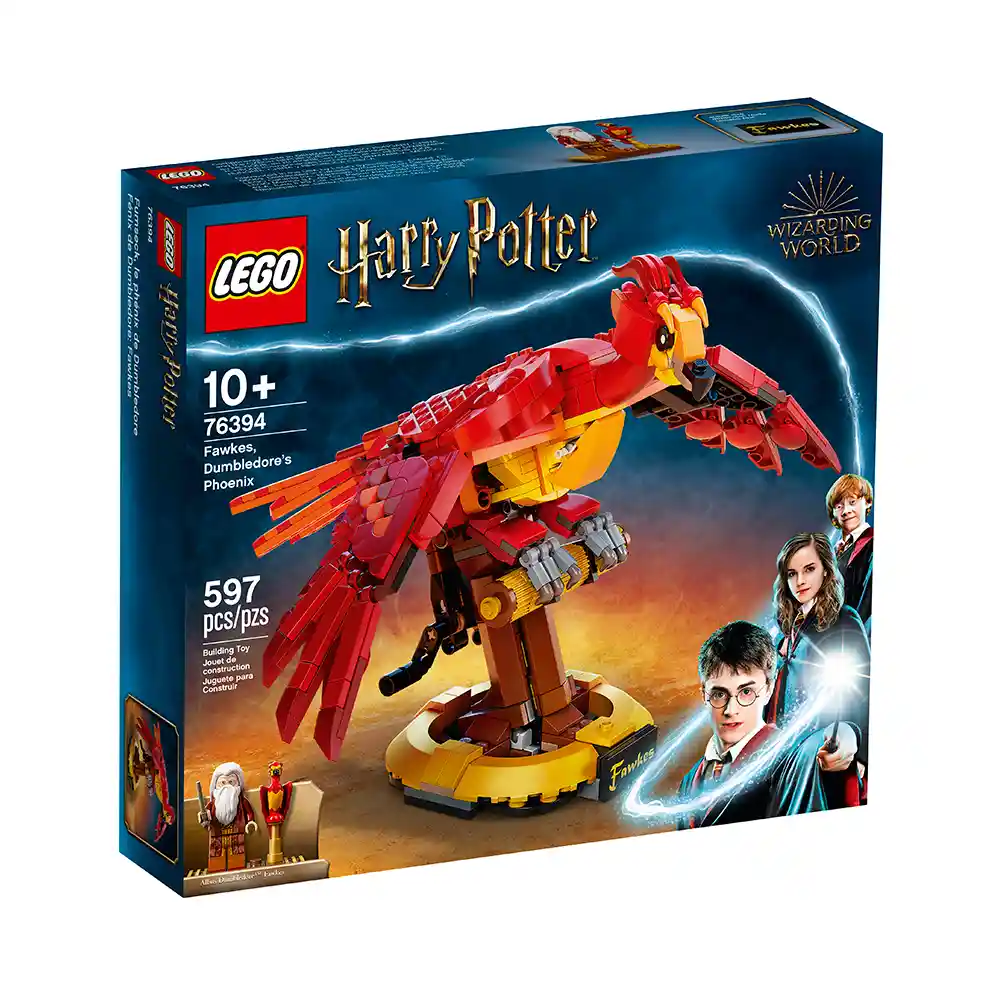 Lego Set de Construcción Fénix de Dumbledore Fawkes