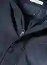 Abrigo Anorak School Navy Talla 08 Niños Mango