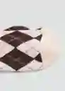 Calcetines Argyle Crudo Talla 99 Mujer Mango
