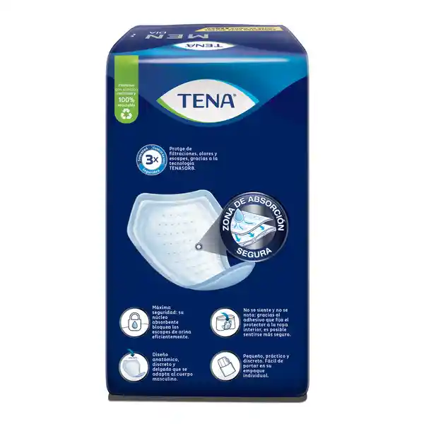 Protector Masculino Tena Men Día X20