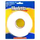 Merletto Cinta Adhesiva Doble Fax Blanca
