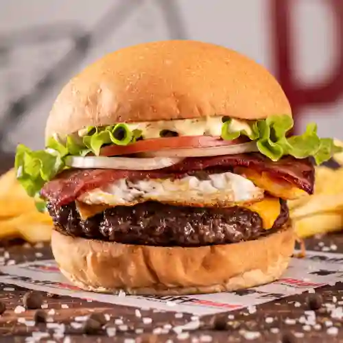 Hamburguesa Res Criolla