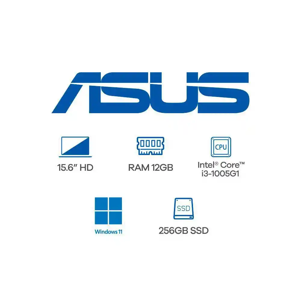 Asus Computador 1005G1 12Gb 256Gb SDD X515JA-BR3533W