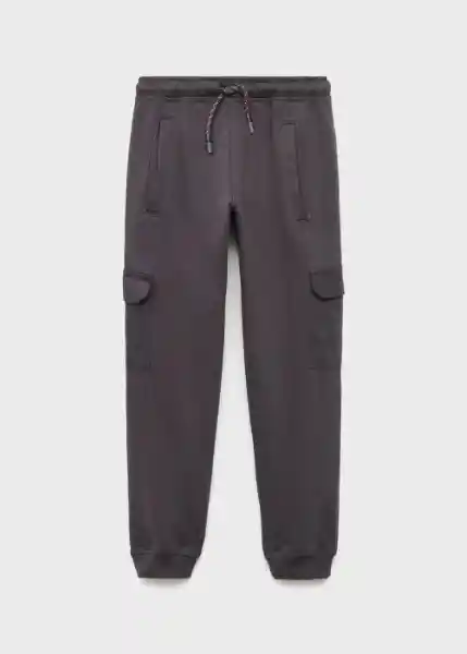 Pantalón Cargo Antracita Talla 13 Niños Mango
