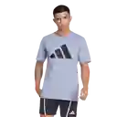 Adidas Camiseta Logo Manga Corta Entrenamiento Morado T M