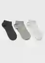 Calcetines Minitobi Gris Talla 42 Hombre Mango