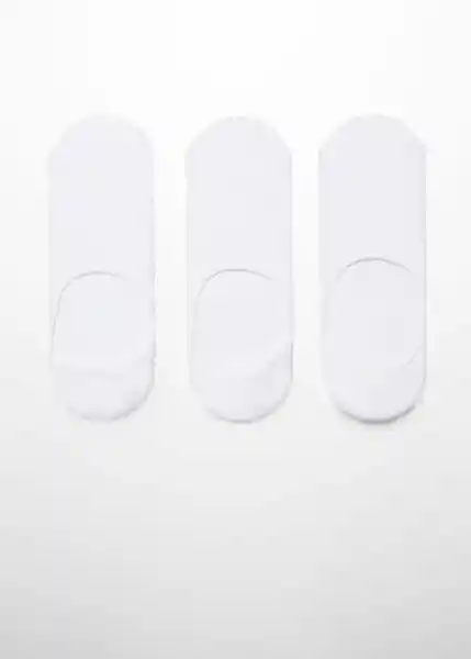 Pack Calcetines Pinkwhy Blanco Talla 42 Hombre Mango