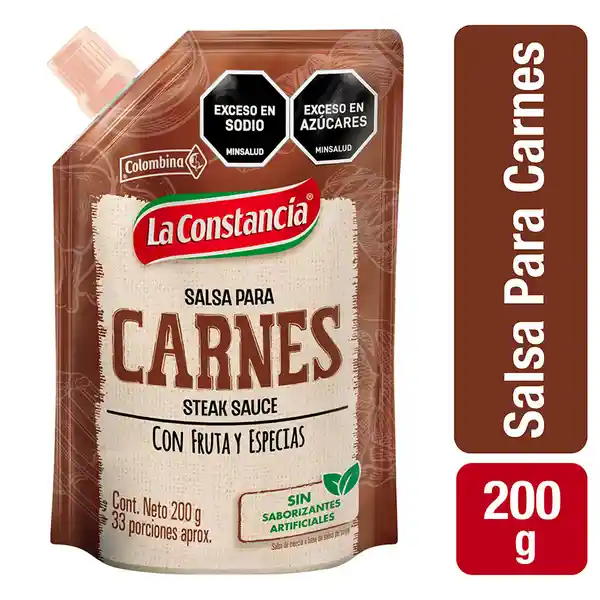 La Constancia Salsa para Carnes con Frutas y Especias
