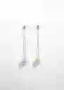 Pendientes Fez Oro Talla 99 Mujer Mango
