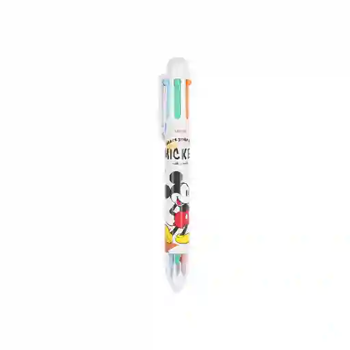Esfero Retráctil de 6 Colores Serie Mickey Mouse Miniso