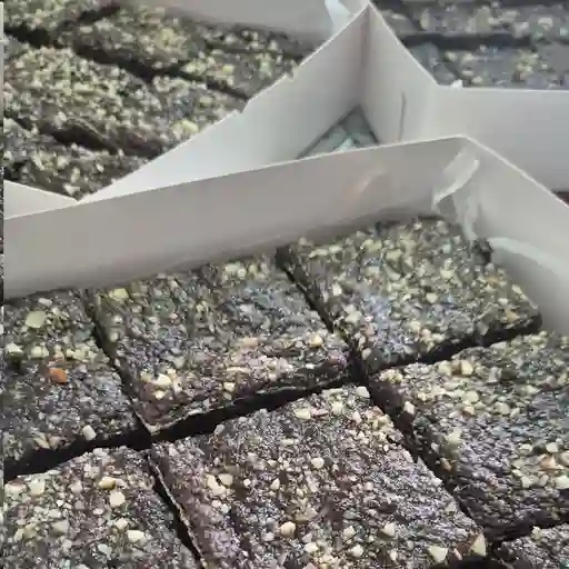 Brownies de avena y nueces