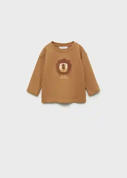 Camiseta Leoncito Caramelo Talla 67 Niños Mango