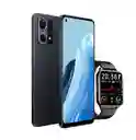 Oppo Celular Reno 7 128Gb Negro + Smartwatch