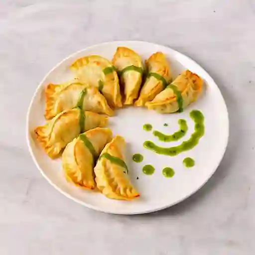 Gyosas de pollo del chef