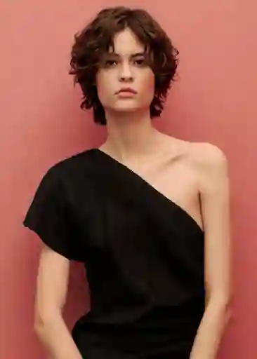 Vestido Rachel Negro Talla XS Mujer Mango