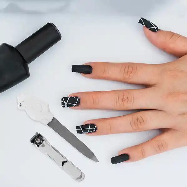 Set de Manicure Osos Escandalosos Oso Polar Miniso