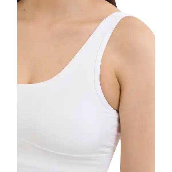 Under Armour Crop Meridian Fitted Mujer Blanco LG 1379153-100