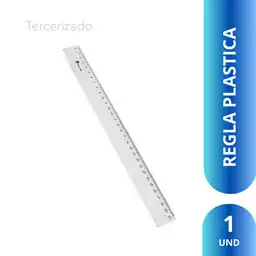 El Tío Regla Plástica 30 cm