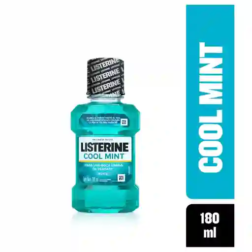 Listerine Enjuague Bucal Cool Mint 180 mL