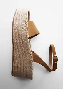 Sandalias Ari Camel Talla 42 Mujer Mango